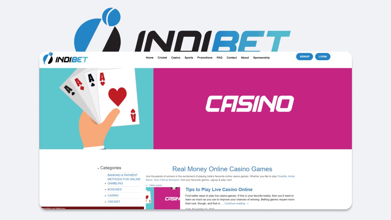 Indibet Casino
