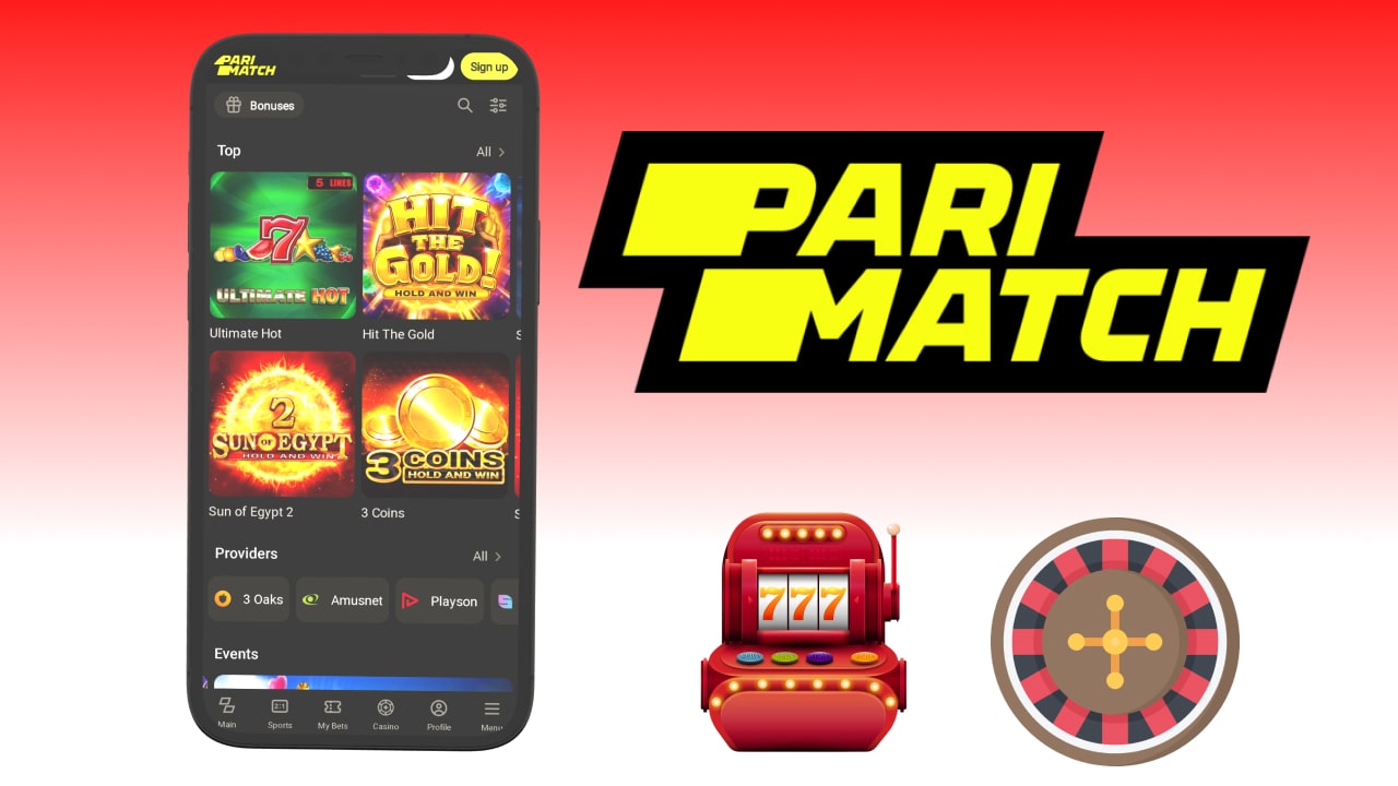 Parimatch app slot games