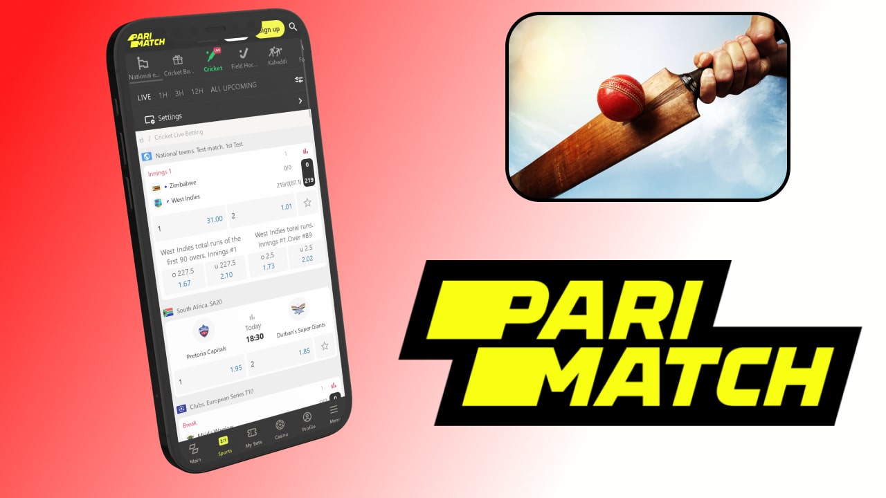 Parimatch app cricket betting