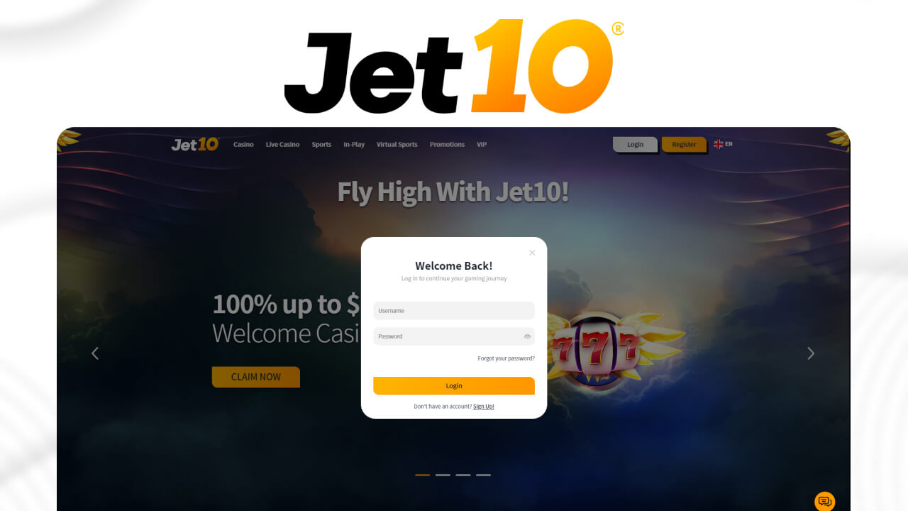 jet10 login