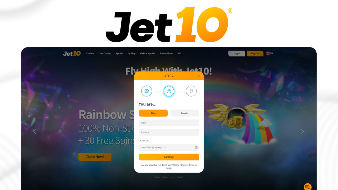 register jet10