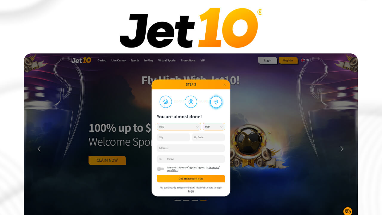 jet10 login india