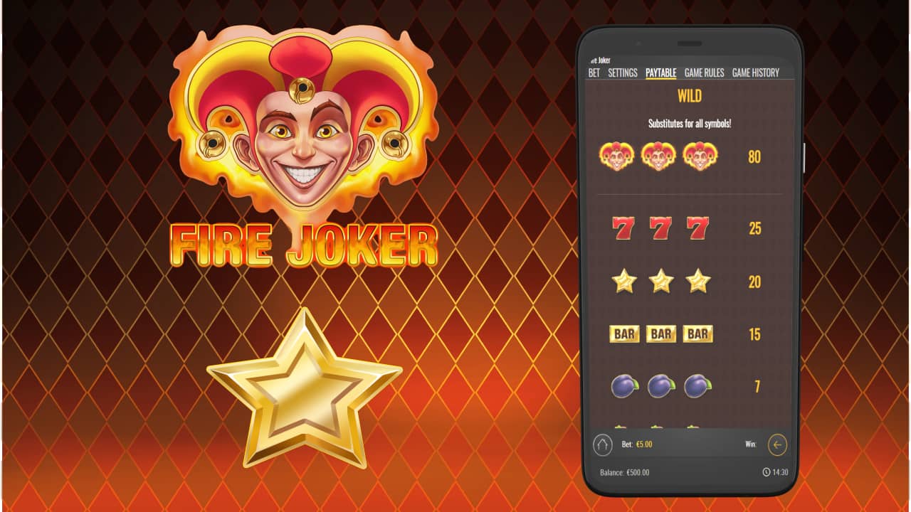 Fire Joker slot on mobile