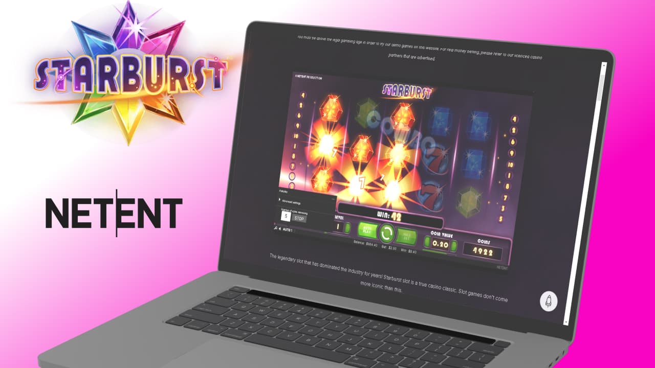 Starburst slot game by NetEnt